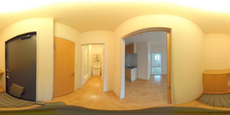 パノラマ画像玄関