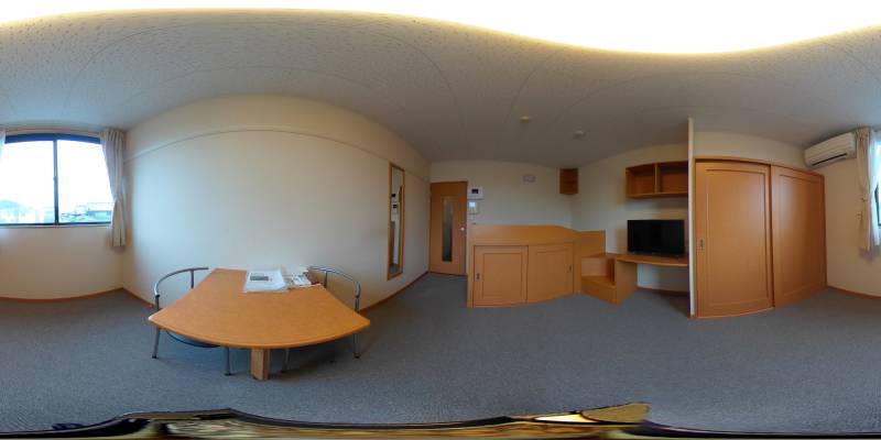 パノラマ画像リビング