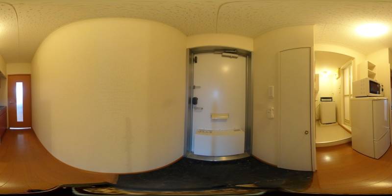 パノラマ画像玄関