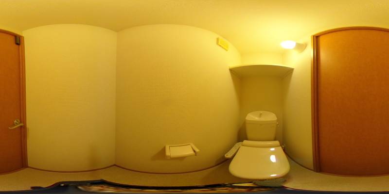 パノラマ画像トイレ