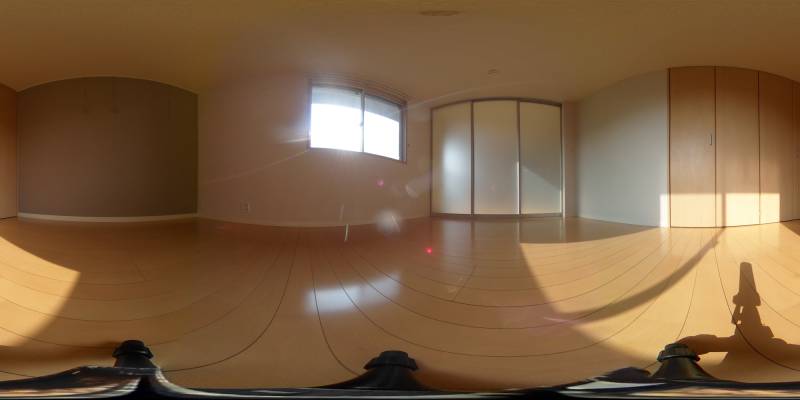 パノラマ画像洋室