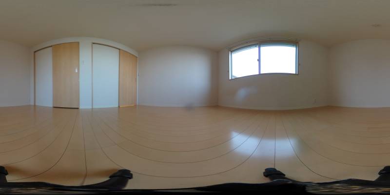 パノラマ画像洋室