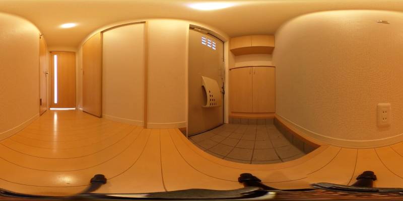 パノラマ画像玄関