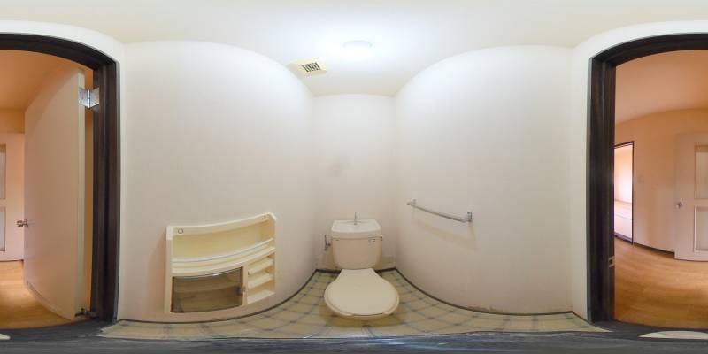 パノラマ画像トイレ