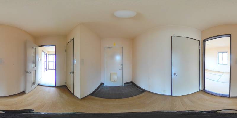 パノラマ画像玄関