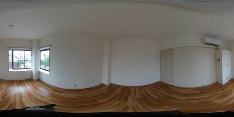 パノラマ画像洋室