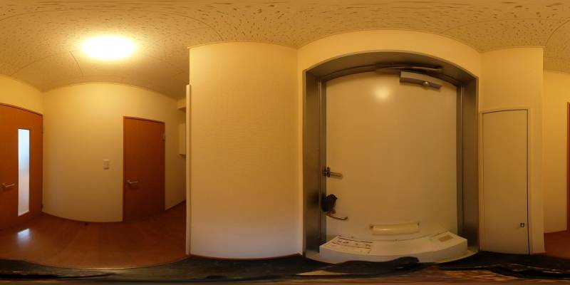 パノラマ画像玄関