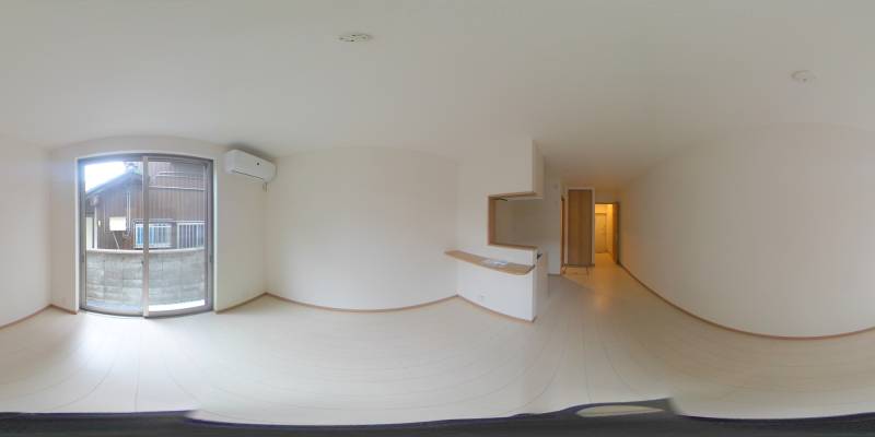 パノラマ画像リビング