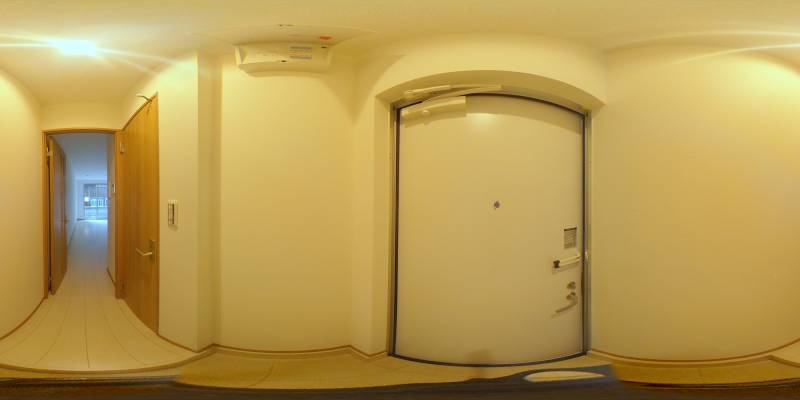 パノラマ画像玄関