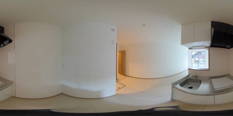 パノラマ画像キッチン