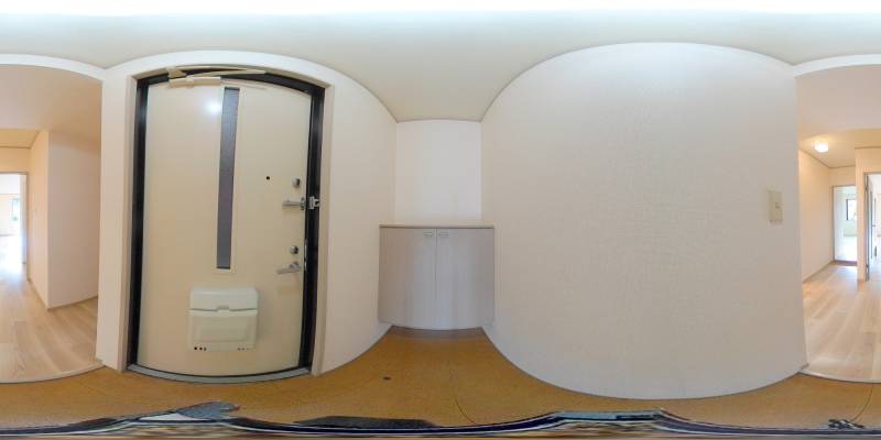 パノラマ画像玄関