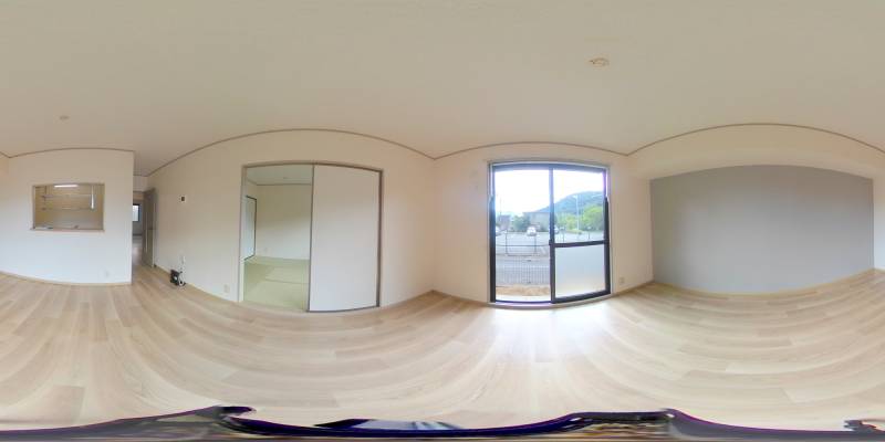 パノラマ画像リビング