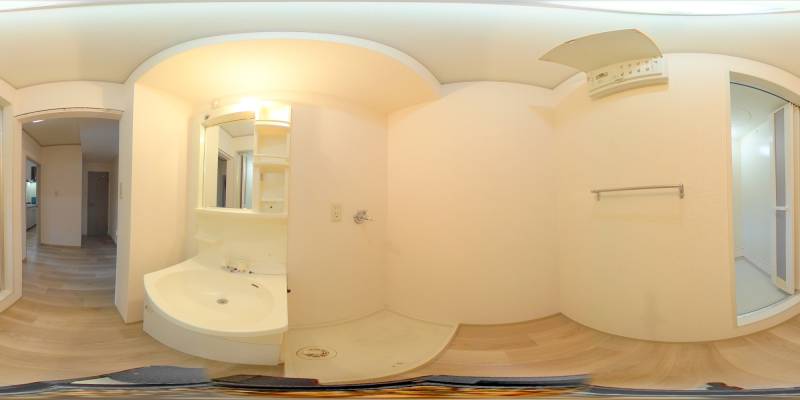 パノラマ画像洗面所