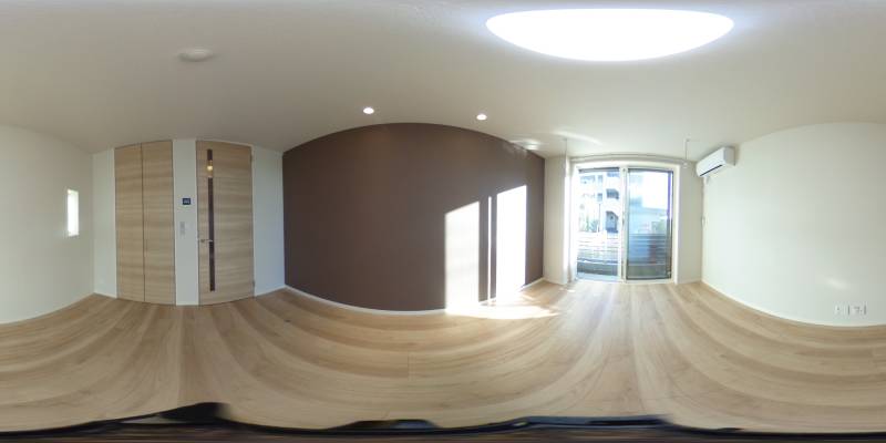 パノラマ画像洋室