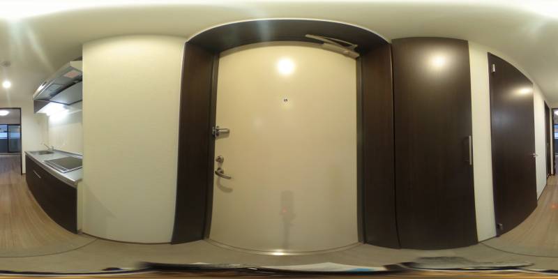 パノラマ画像玄関