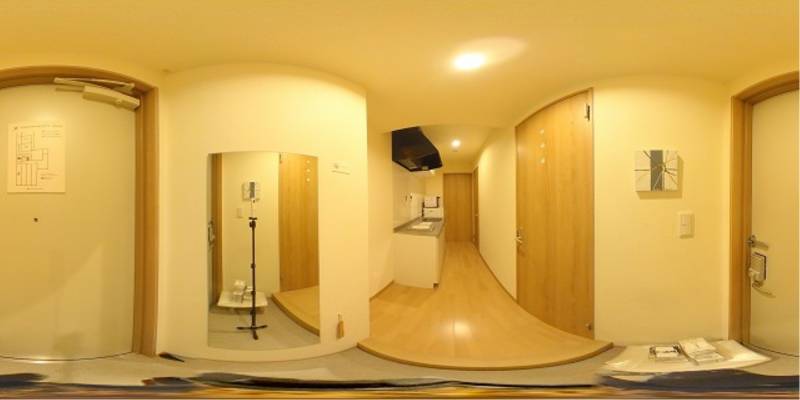 パノラマ画像玄関