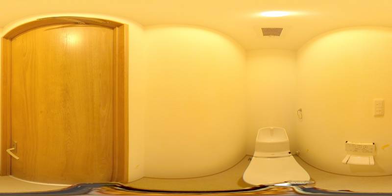 パノラマ画像トイレ