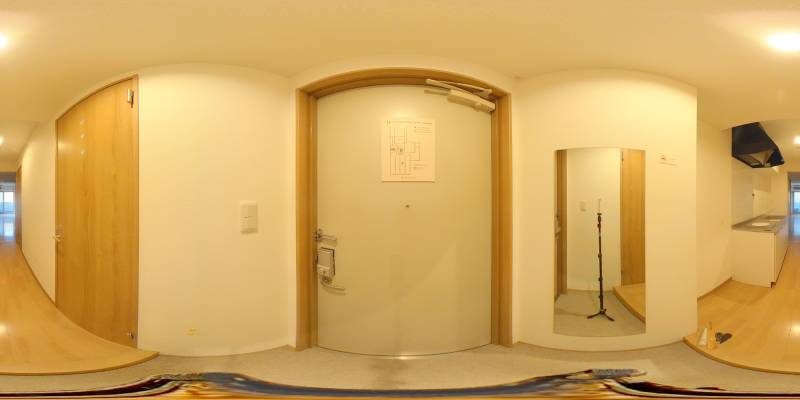 パノラマ画像玄関