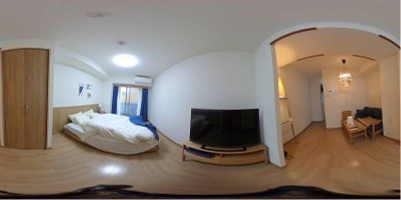 パノラマ画像洋室