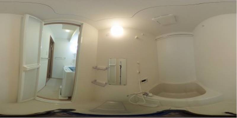 パノラマ画像バスルーム