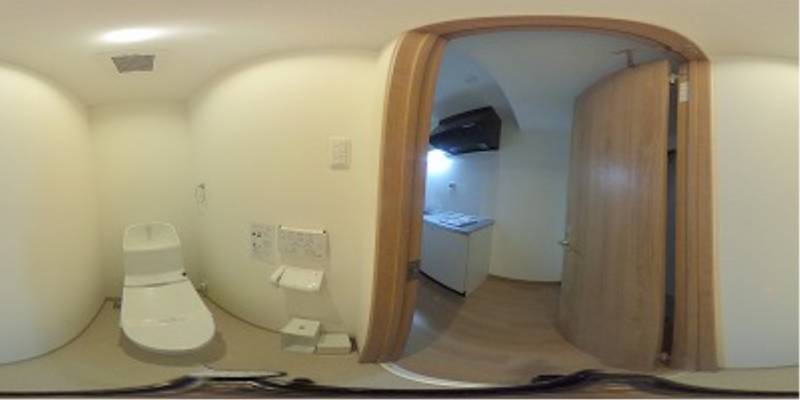 パノラマ画像トイレ