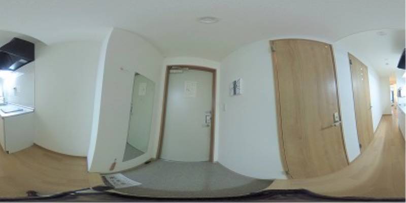 パノラマ画像玄関