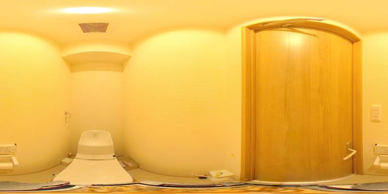 パノラマ画像トイレ