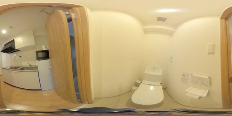 パノラマ画像玄関