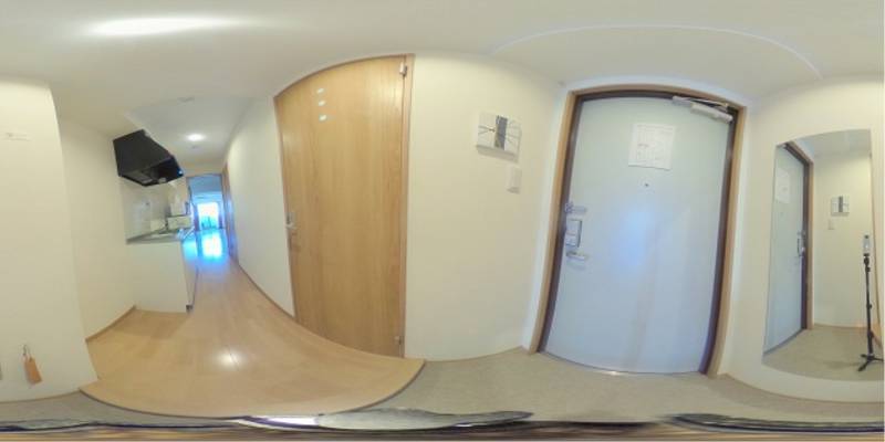 パノラマ画像玄関