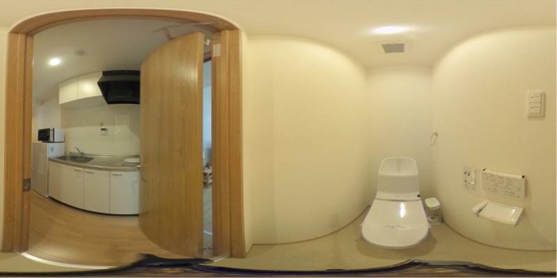 パノラマ画像トイレ