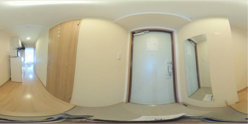 パノラマ画像玄関