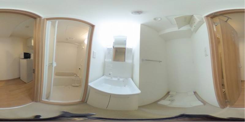 パノラマ画像洗面所