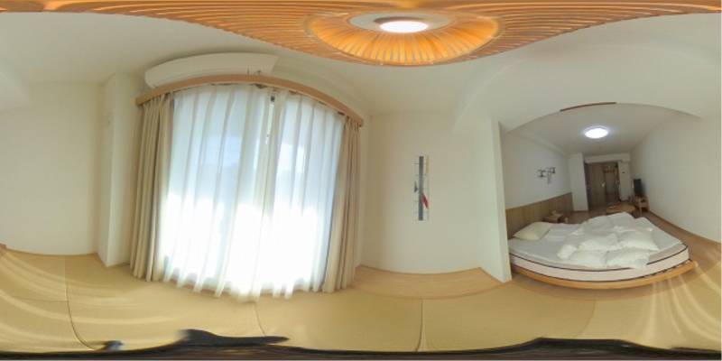 パノラマ画像洋室