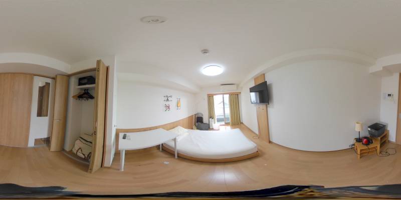 パノラマ画像洋室