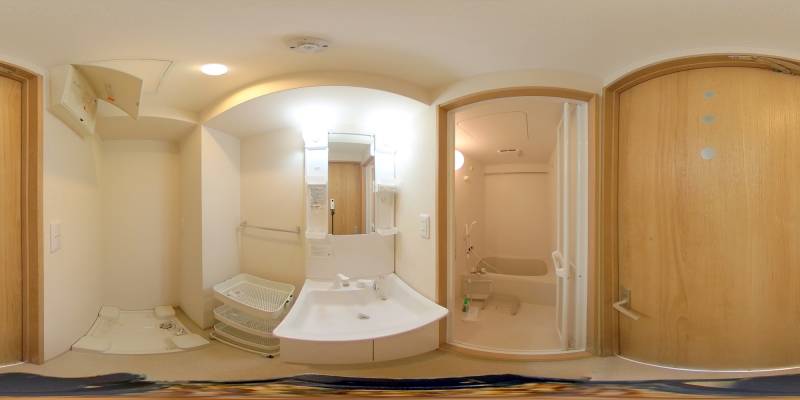 パノラマ画像玄関