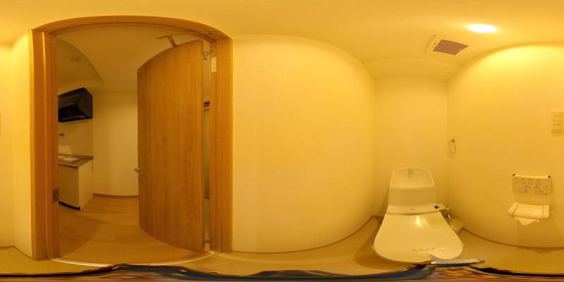 パノラマ画像トイレ