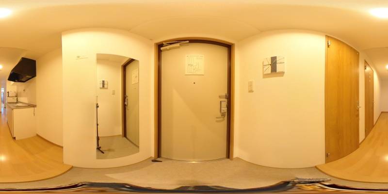 パノラマ画像玄関