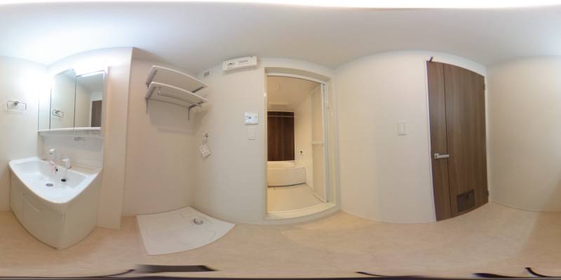 パノラマ画像洗面所