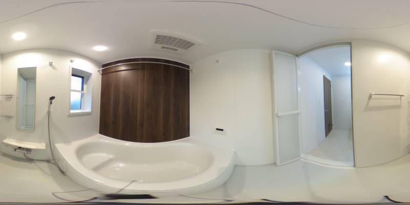 パノラマ画像バスルーム
