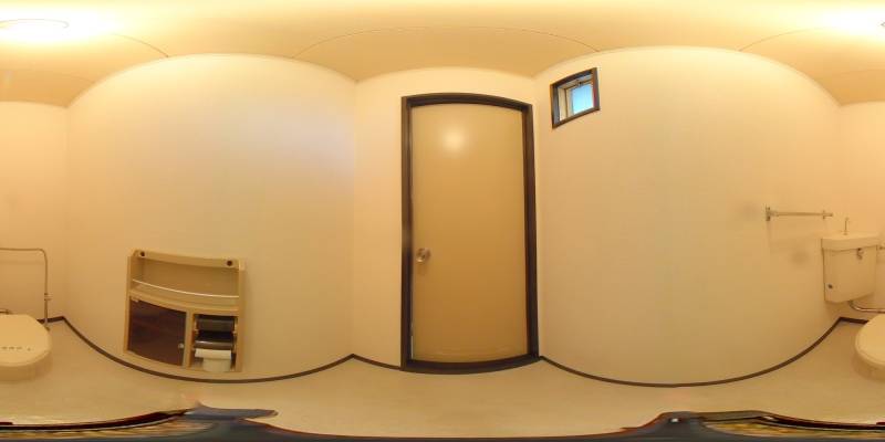 パノラマ画像トイレ