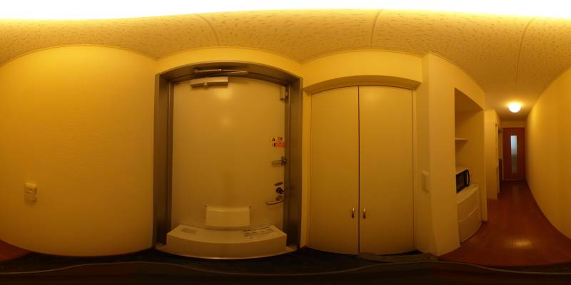 パノラマ画像玄関