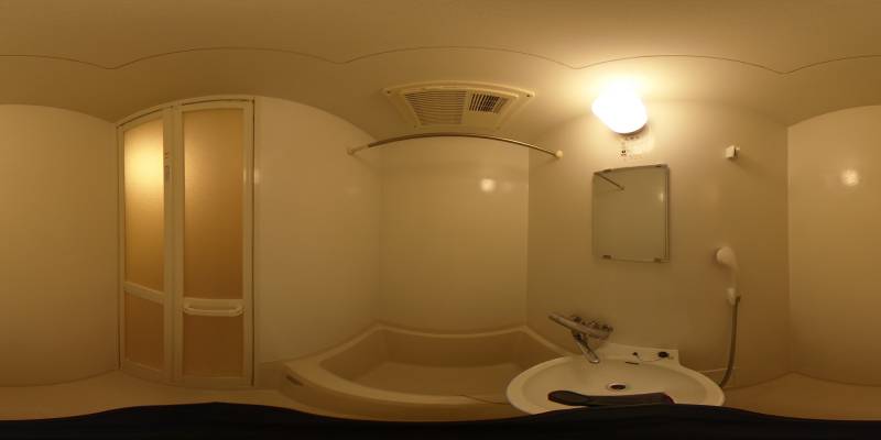 パノラマ画像バスルーム