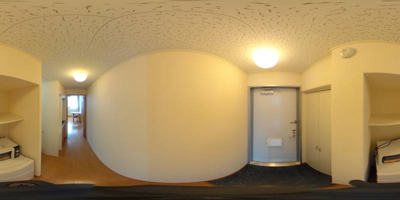 パノラマ画像玄関