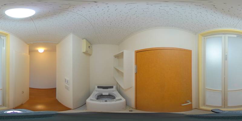 パノラマ画像洗面所