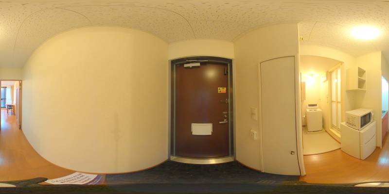 パノラマ画像玄関