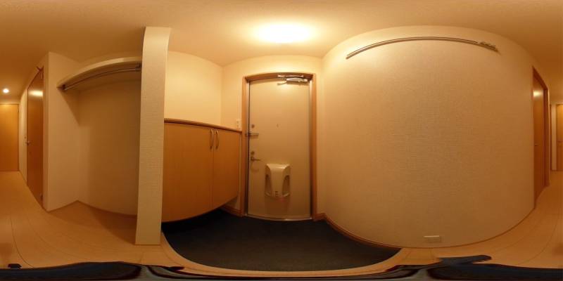 パノラマ画像玄関