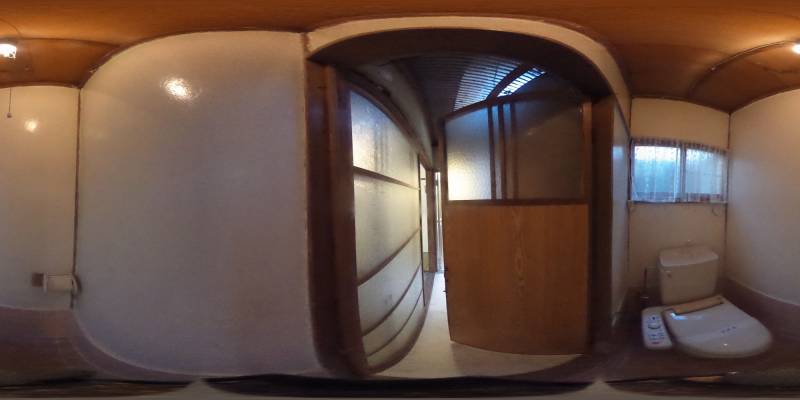 パノラマ画像トイレ