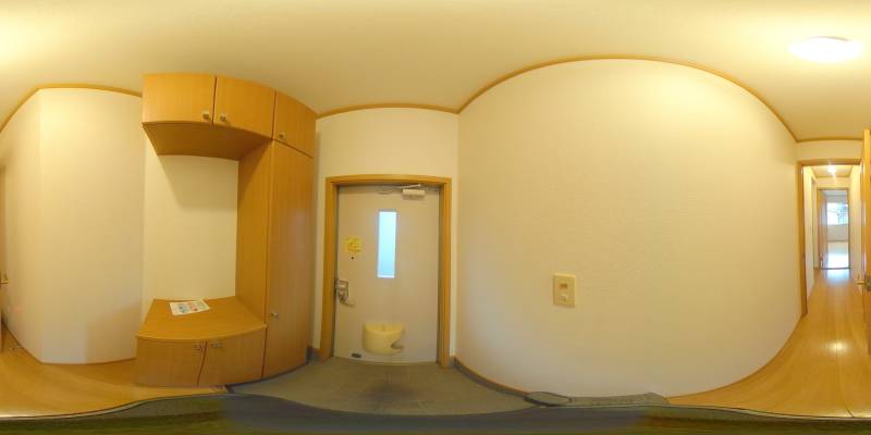 パノラマ画像玄関