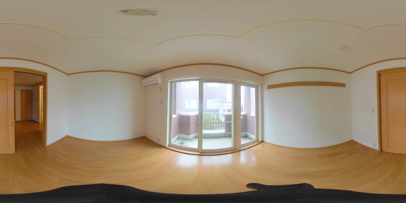 パノラマ画像洋室