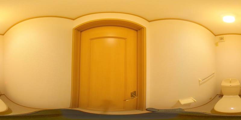 パノラマ画像トイレ